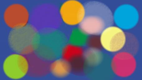 Opaque rounds wallpaper
