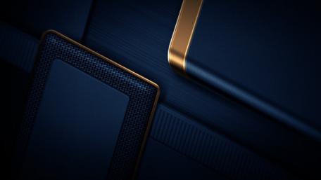 Luxury cool dark blue premium wallpaper