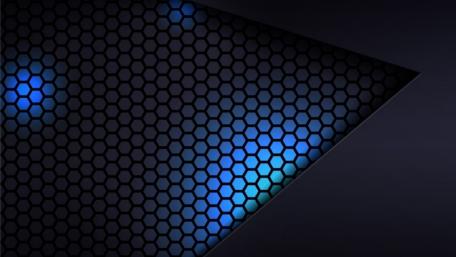 Cool dark gray & blue lightning wallpaper