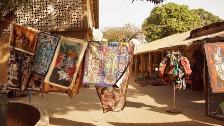 Gambian Cloth Factory Beauty wallpaper