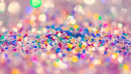 Vibrant Confetti Dreamscape wallpaper