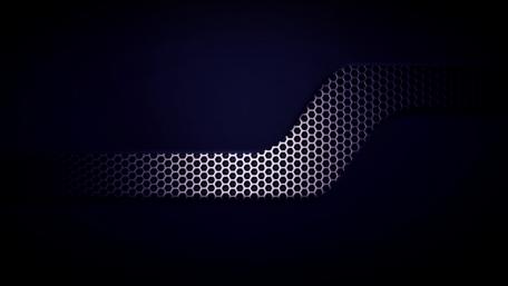 Interwoven Luminescence in Blue and Silver wallpaper