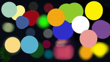 Multi bubbles wallpaper