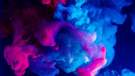Cosmic Dance of Vivid Clouds wallpaper