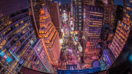 High Above Times Square wallpaper