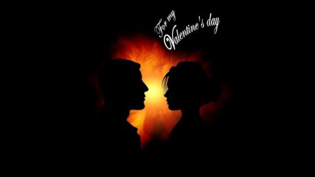 My V-day wallpaper