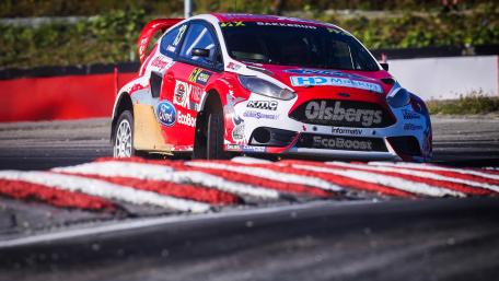 Ford Fiesta ST at Round 8 of the 2015 FIA World Rallycross Championship at Lånkebanen, Norway wallpaper