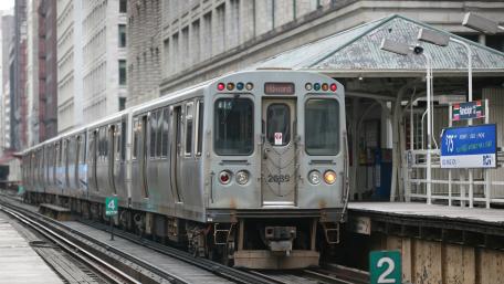 CTA Red Line Rerouted to Randolph Street Station wallpaper