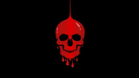 Red skull wallpaper