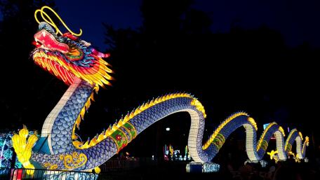 Chinese lantern festival wallpaper