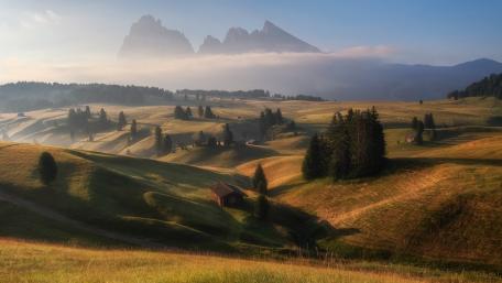 Alpe di Siusi / Seiser Alm wallpaper