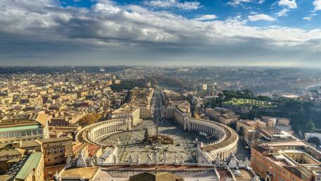 Piazza San Pietro wallpaper