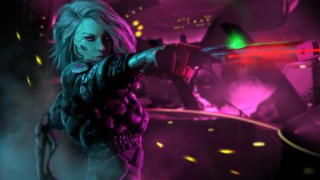 Cyberpunk Girl wallpaper