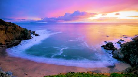 Sunset at Point Reyes National Seashore wallpaper