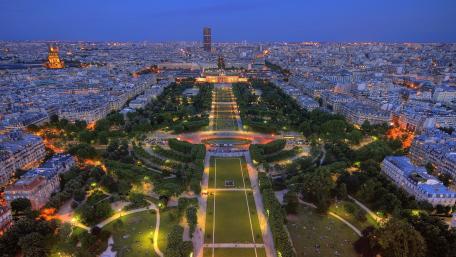 Eiffel Tower view wallpaper