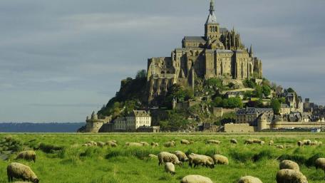 Mont-Saint-Michel Abbey wallpaper