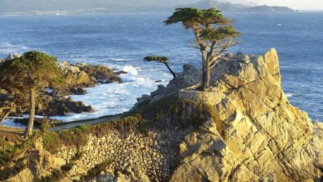Serenity at the Coastal Rocks wallpaper