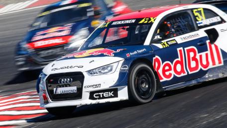 Toomas Heikkinen During Round 5 of the 2016 FIA World Rallycross Championship wallpaper