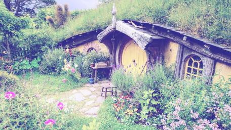 Auckland Hobbiton New Zealand wallpaper