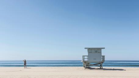 Will Rogers State Beach wallpaper