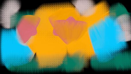 Flowering wallpaper