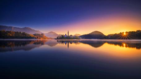 Lake Bled wallpaper