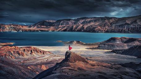 Majestic Landscape Under Dramatic Skies wallpaper