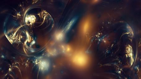 Cosmic Dance of Light and Color wallpaper