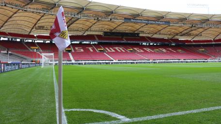 Field at Mercedes-Benz Arena in Stuttgart wallpaper