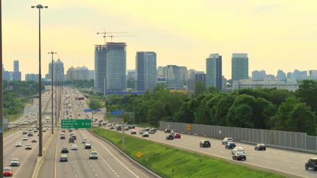 Highway 401 in Toronto wallpaper