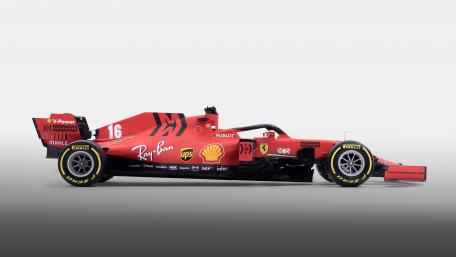 Sleek Ferrari F1 Race Car Wallpaper wallpaper