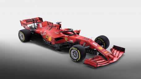 Sleek Ferrari F1 Race Car Wallpaper wallpaper