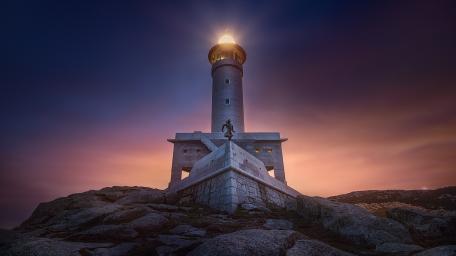 Faro de Punta Nariga wallpaper