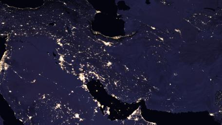 Night Lights of Persia 2016 wallpaper