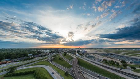 I-70 & the St. Louis Lambert International Airport wallpaper