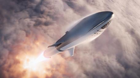 Space-X Rocket wallpaper