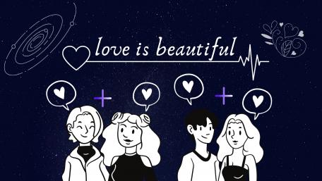 love is beautiful wallpaper