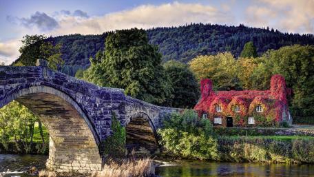 Llanrwst bridge wallpaper