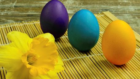 Bright and Cheerful Easter Celebration Wallpaper wallpaper