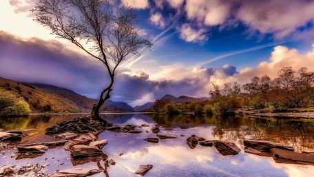 Serenity in Welsh Landscapes wallpaper