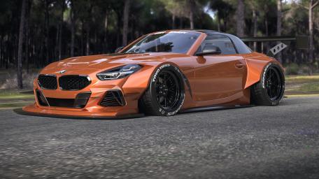 Sleek BMW Z4 Dream Car Wallpaper wallpaper