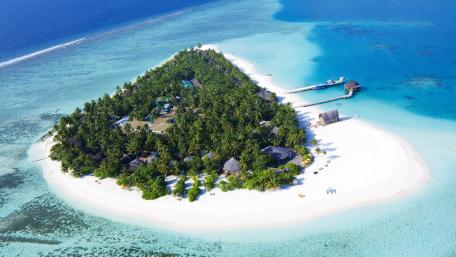 Tropical Island Paradise Awaits You wallpaper