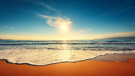 Endless Summer Bliss by the Sea wallpaper