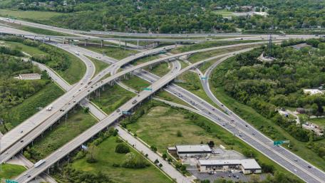 I-435 & 3 Trails Crossing in Kansas City wallpaper