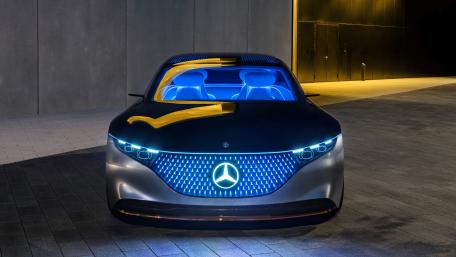 Mercedes Benz Vision EQS wallpaper