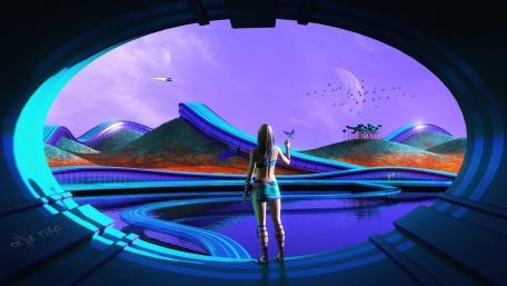 Portal to Future Dreams wallpaper