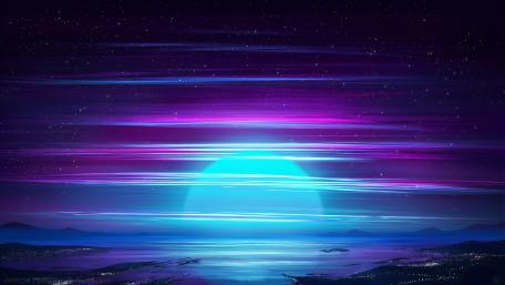 Midnight sun wallpaper