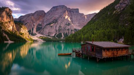 Pragser Wildsee wallpaper