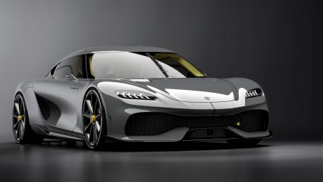 Sleek Grey Hypercar Wallpaper for Enthusiasts wallpaper