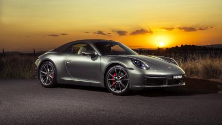 Sleek Porsche at Sunset wallpaper